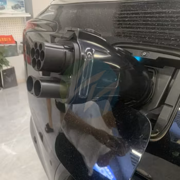 Connecteur CC pour véhicule électrique, prise de chargeur de voiture EV, adaptateur combiné CCS 2 CCS2 à Type 2 pour Tesla