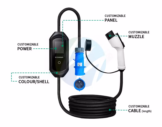 Nouveau produit chaud 7kw EV chargeur de puissance adaptateur de voiture électrique