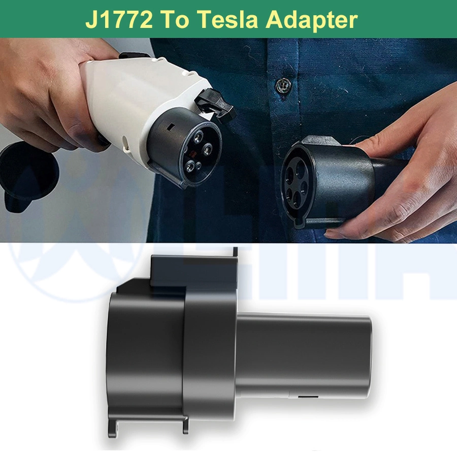 J1772 EV Car Charging Adaptor EV Charger Adapter to 60A 240V Female Type 1 J1772 Adapter for Tpc