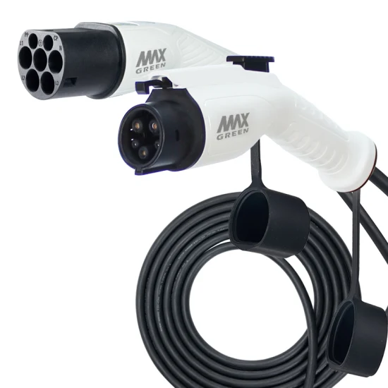 Câble de chargeur de voiture EV 32A 240V Type2 à Type1 EV pour VW Byd Tesla