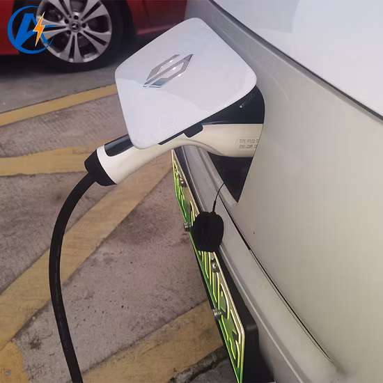 Adaptateur Mode3 Type1 à Type2 EV chargeur 16A 250V 32A véhicule électrique adaptateur de Station de charge rapide câble de prise d'alimentation pour EV
